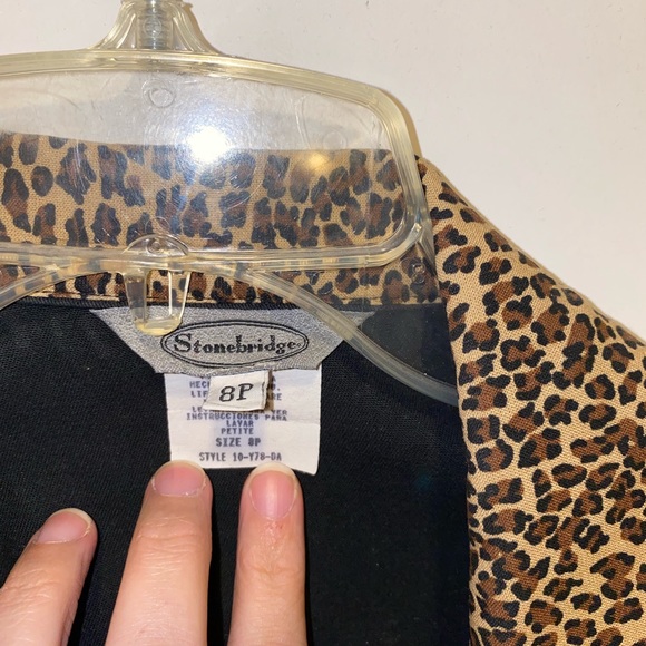 Vintage Stonebridge Black Denim Vest - Picture 3 of 5